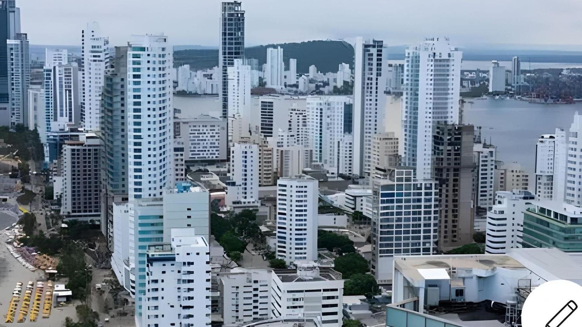 Apartamento Laurdhomes Palmetto Floor 32, Sea View, 3hbt Cartagena