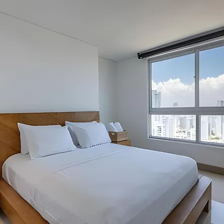 Apartamento Laurdhomes Palmetto Floor 32, Sea View, 3hbt Cartagena
